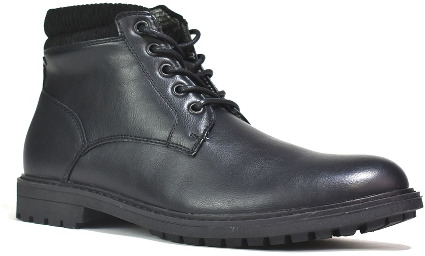 Image 26: Men's Lace Up Ankle Boots