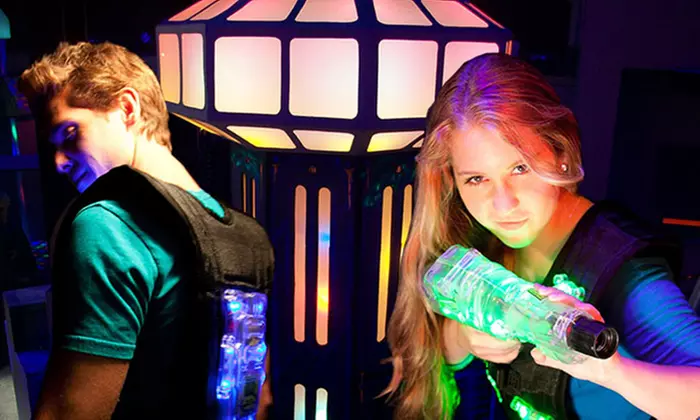 Two Games of Laser Tag for Two or Four or Birthday Party Package for Eight at Lazer Blaze (Up to 38% Off) - Primary Image
