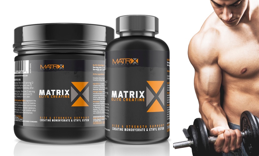 Image 1: Matrix Elite Creatine-tabletten