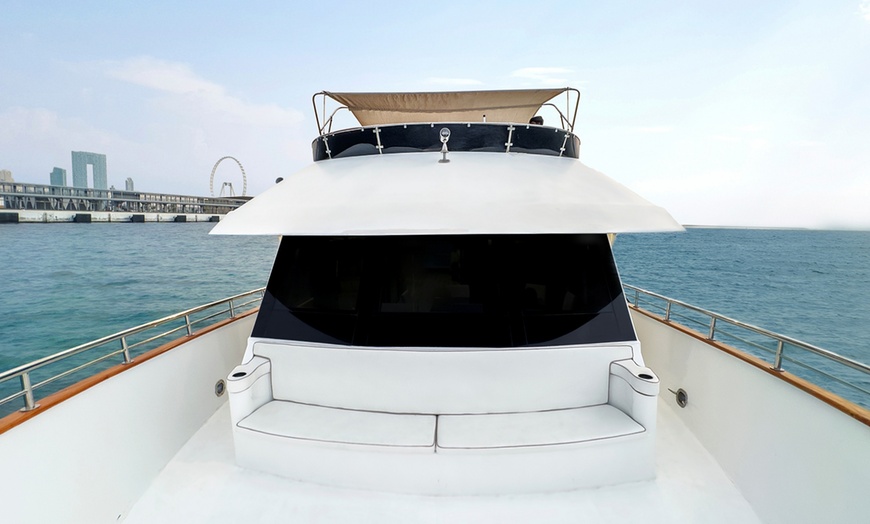 Image 2: Two-Hour Sunset Cruise on a 70ft Yacht with BBQ and Iconic Dubai Views