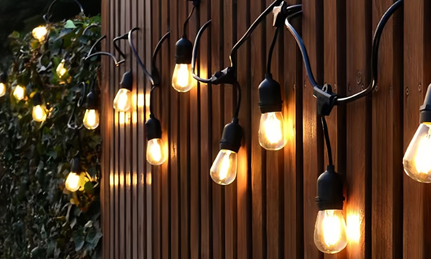 Image 2: Outdoor Solar Camping Canopy Decorative Light