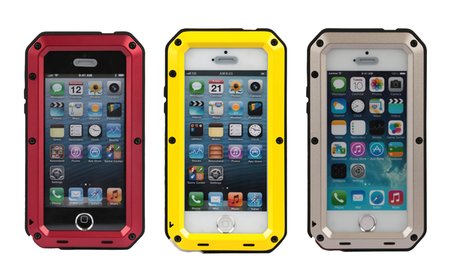 Rugged Cover Case for iPhone 5/5s/SE, 6/6s/6 Plus/6s Plus, or 7/7 Plus