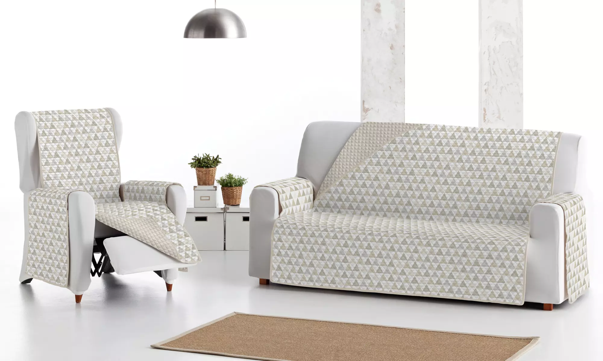 Cubierta nórdica para sofá de 1, 2 o 3 plazas - Primary Image