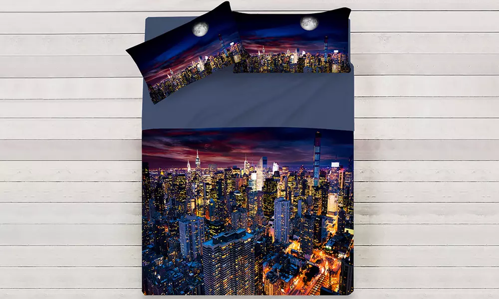 Lenzuola copriletto fantasie primavera, estive, paesaggio