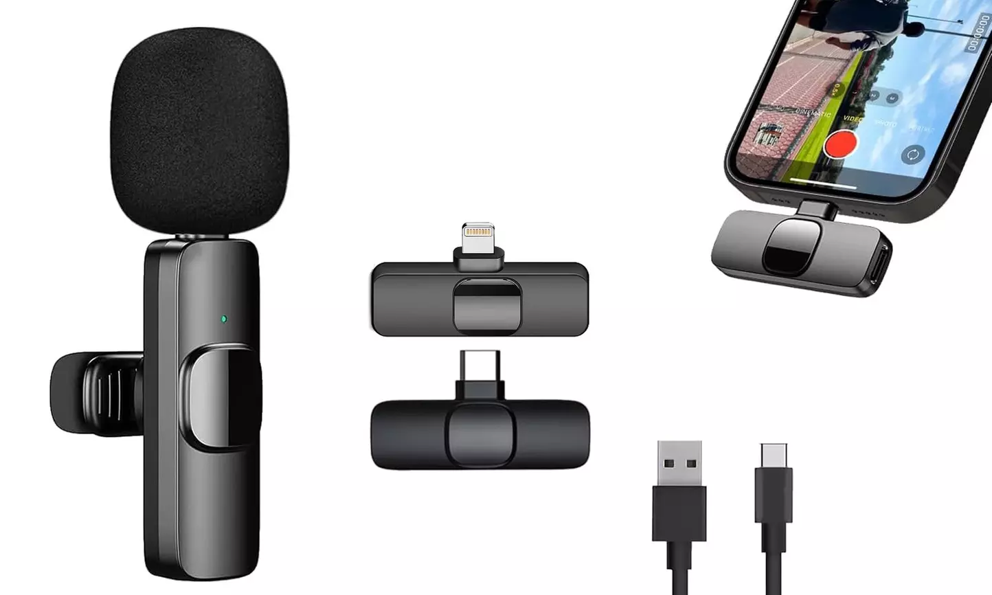 Kit microphone sans fil avec qualité sonore professionnelle - Primary Image