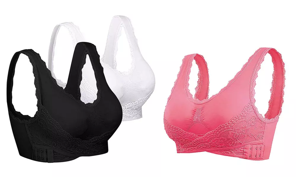 1, 2 of 3 comfortabele beha's met voorgevormde padding