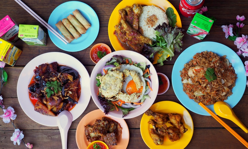 Image 1: Malaysian Dish with Soft Drink