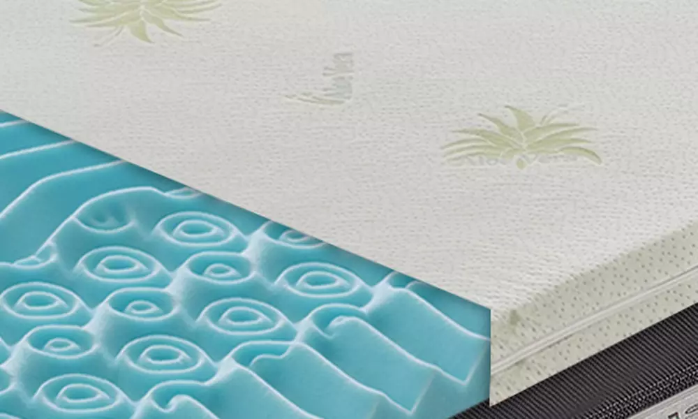 Topper Memory Fresh met 9 zones