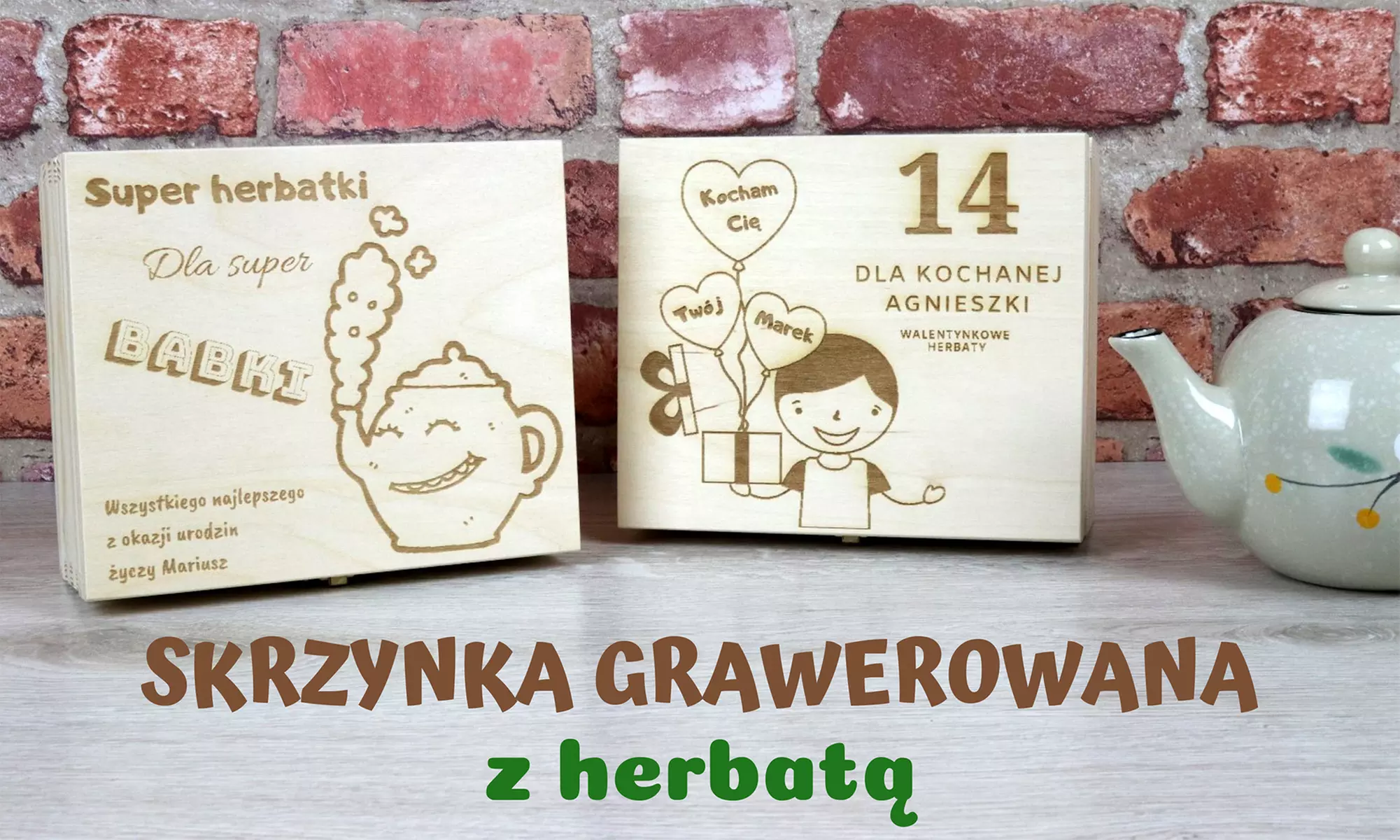 Od 14,50 zł: Personalizowana herbata, herbaciarka i więcej na Greentouch.pl - Image 2