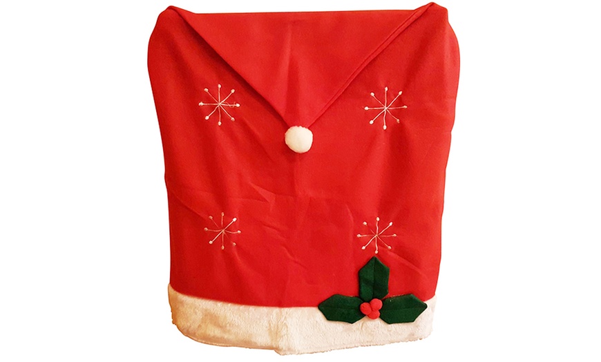 Image 4: Christmas Chair Cover