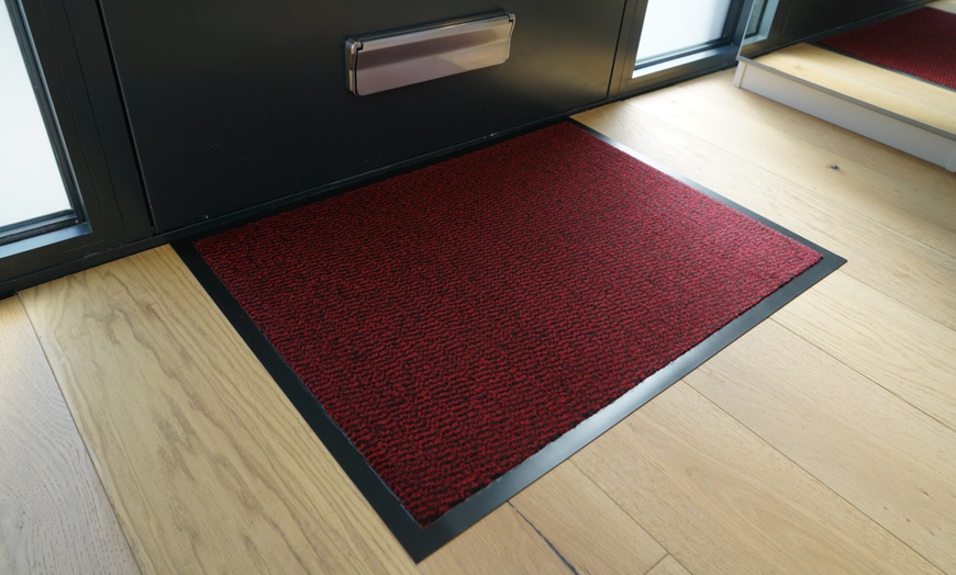 Image 10: Non-Slip Rubber Barrier Door Mat