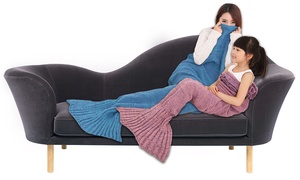  Mermaid Tail Blanket 