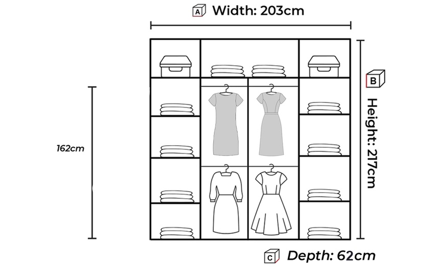 Image 7: Creek Bluff Sliding Wardrobe