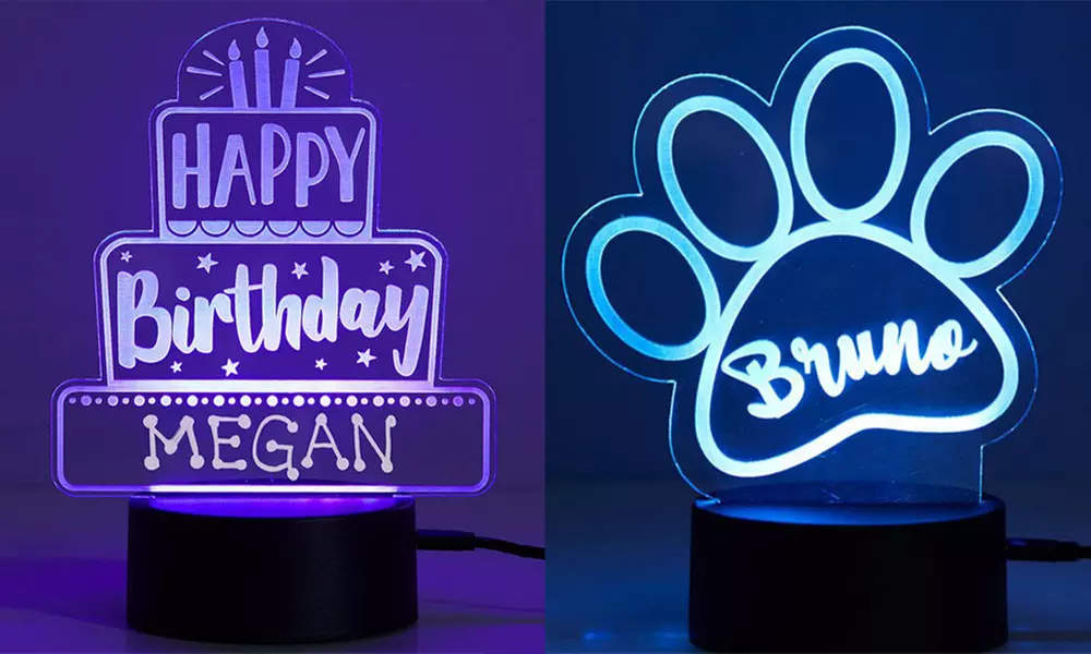 One or Two Illusion Night Light