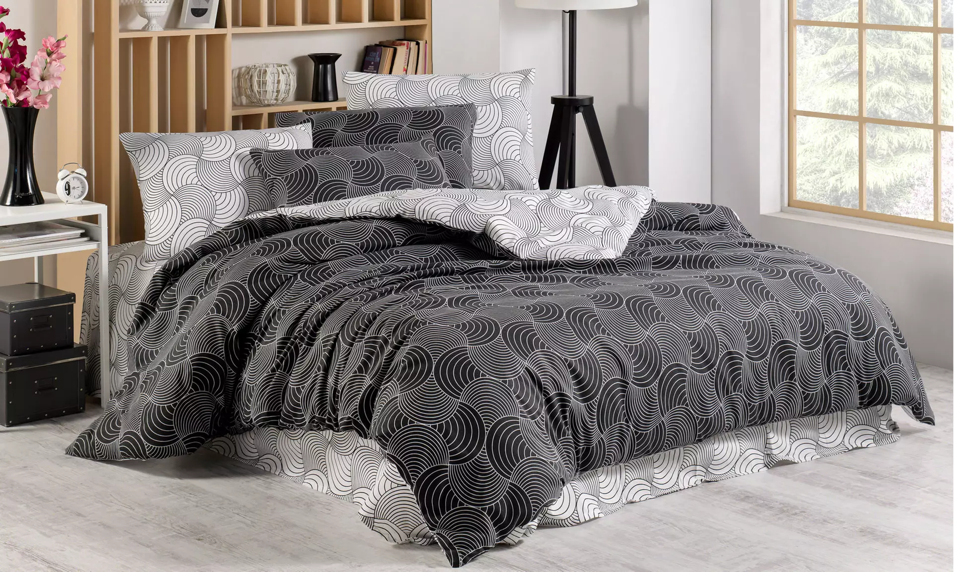 Juego de funda nórdica y 2 fundas de almohada para cama doble