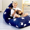 Image 4: Butterfly Craze Stuffed Animal Storage Beanbag Chair 