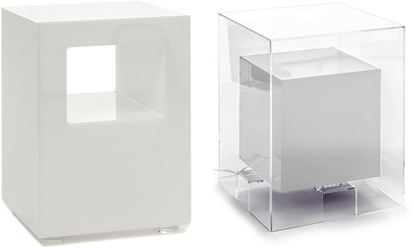 Tavolino luminoso disponibile in 2 modelli