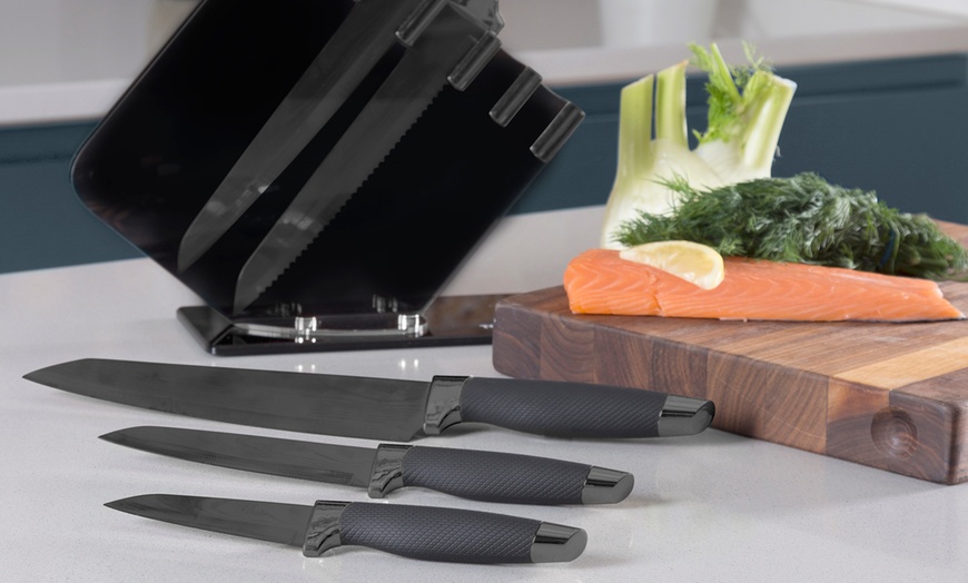 Image 3: Tower Five-Piece Knife Set