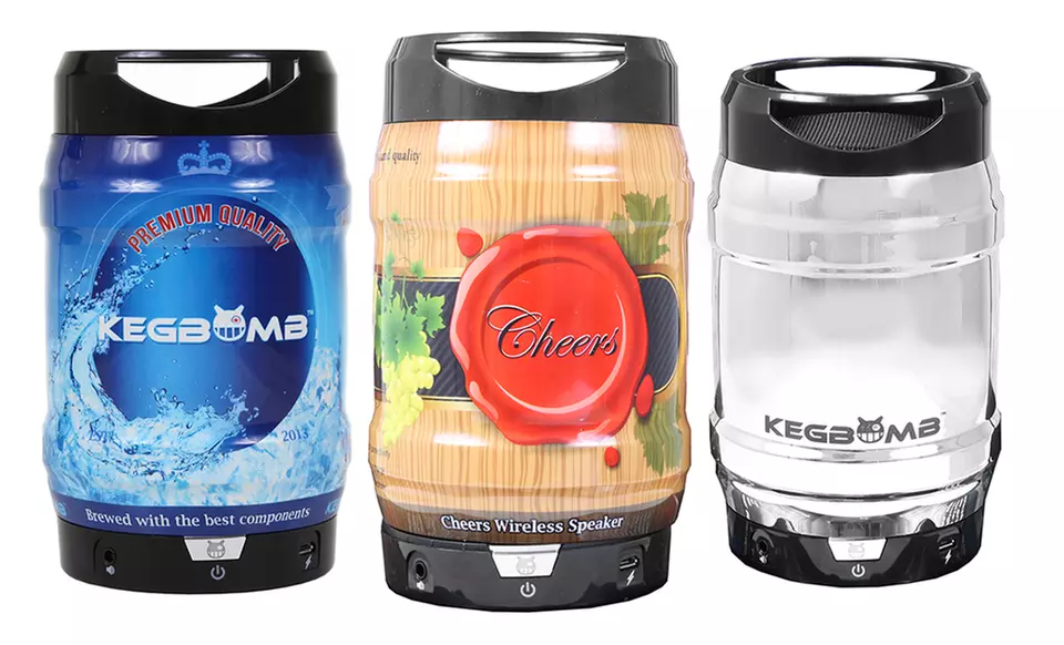 Kegbomb Bluetooth Portable Speaker - Primary Image