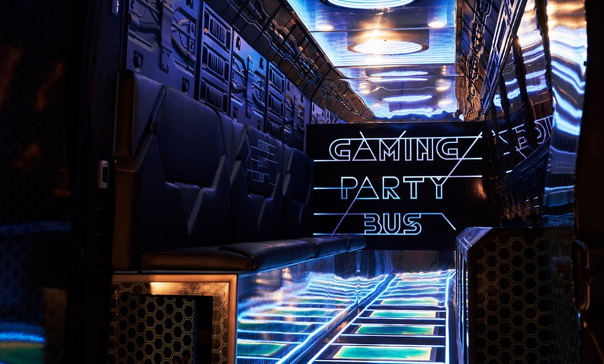 Image 1: Gaming Party Bus