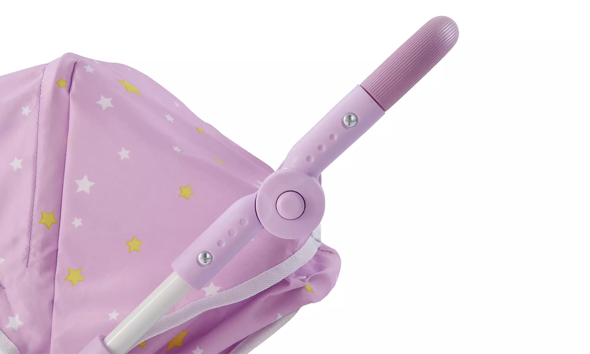 Poussette 2-en-1 pliable pour poupons et poupées marque Teamson - Second Medium