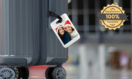 1, 2 ou 3 étiquettes de bagage personnalisé sur le site Printerpix dès 2,71 € (jusqu'à 86% de réduction)