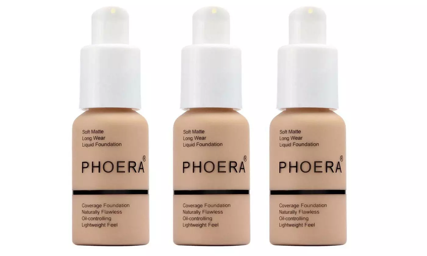 Phoera Full Coverage Make-Up Foundation 30ml