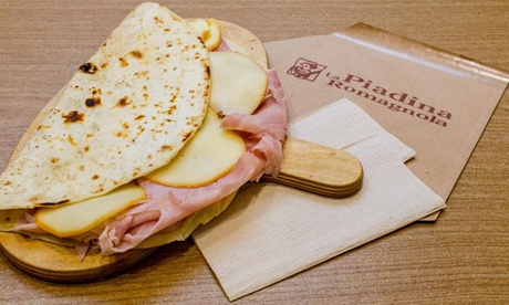 Menu con piadina a scelta salata o dolce più bibita da La Piadina Romagnola, zona San Salvario