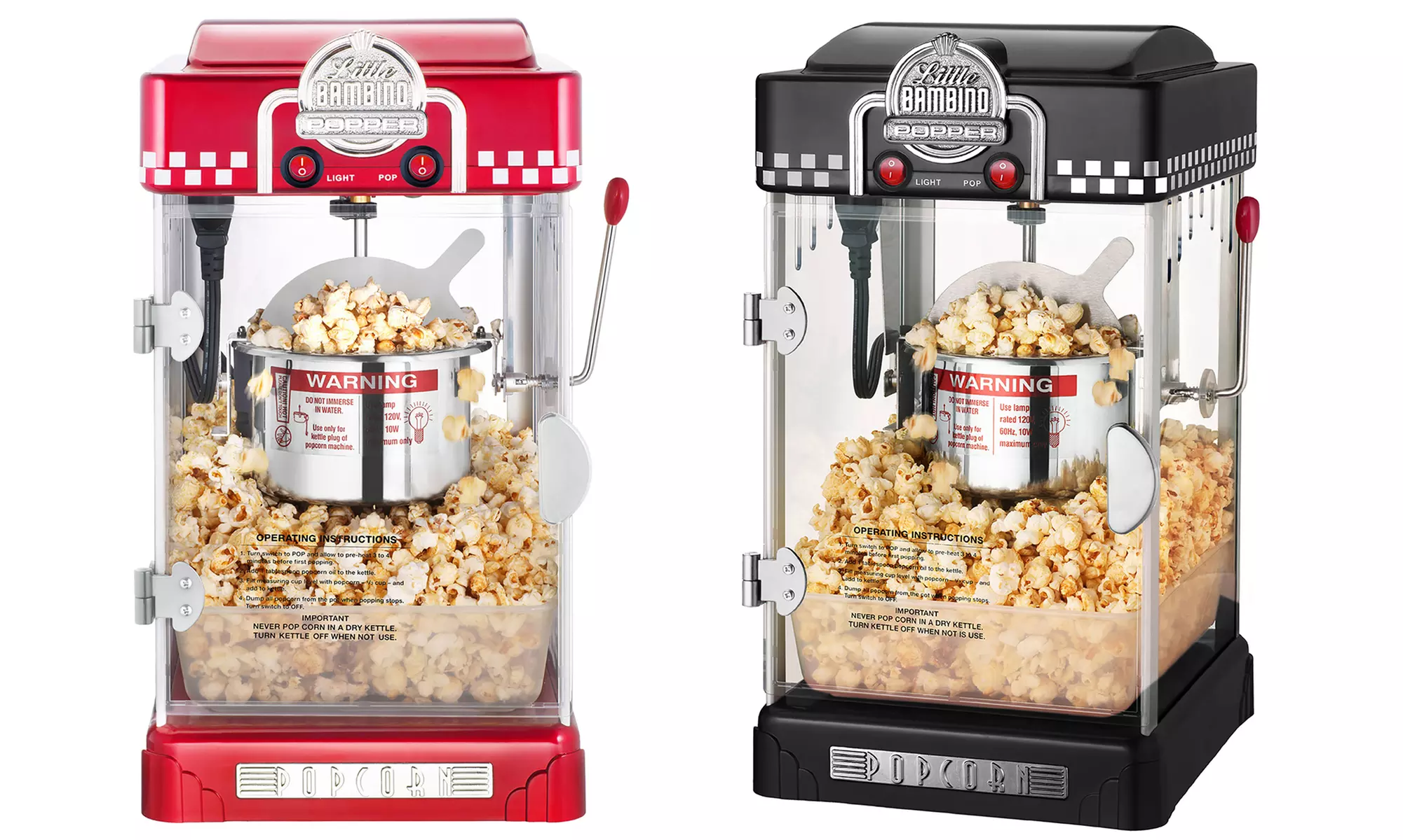 Little Bambino Retro-Style 2.5 Oz. Popcorn Popper - Primary Image