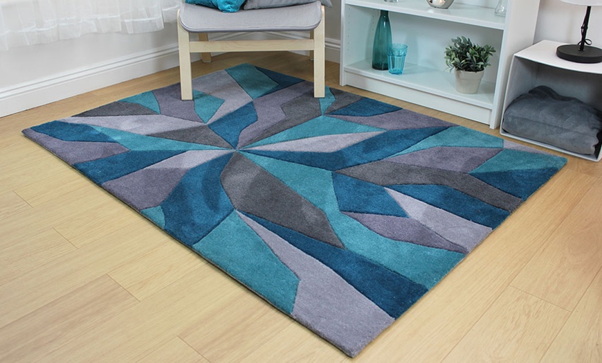 Image 1: Contemporary Carved Rugs, 3 Colours