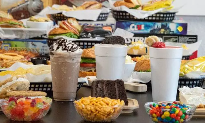 Cafe Food and Drink at Table Talk Board Game Bistro (Up to 40% Off). Two Options Available. - Primary Image