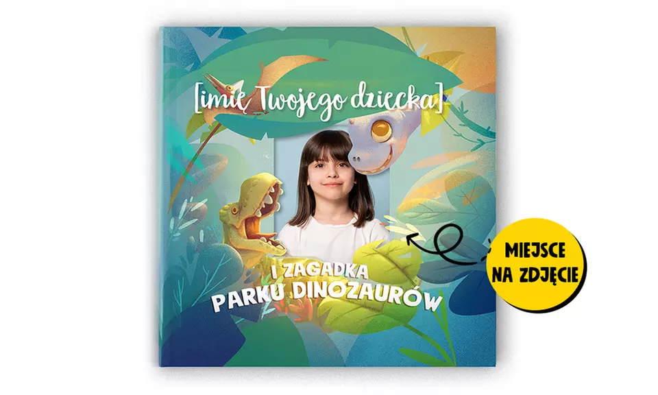 Personalizowana książeczka ze zdjęciem i imieniem dziecka