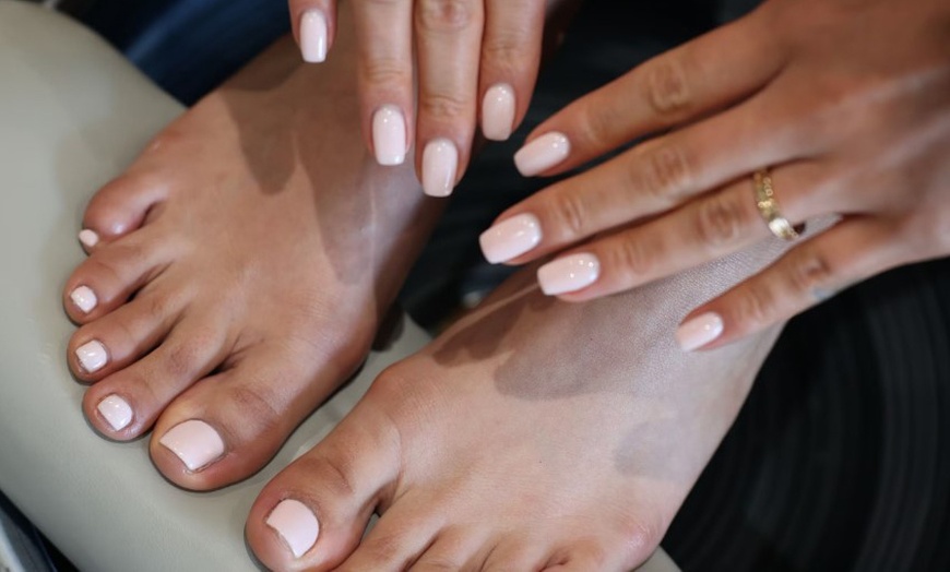 Image 7: Pamper Your Nails with a Manicure Or/And Pedicure with Polish