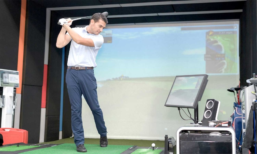 Image 1: Golf Simulator Experience