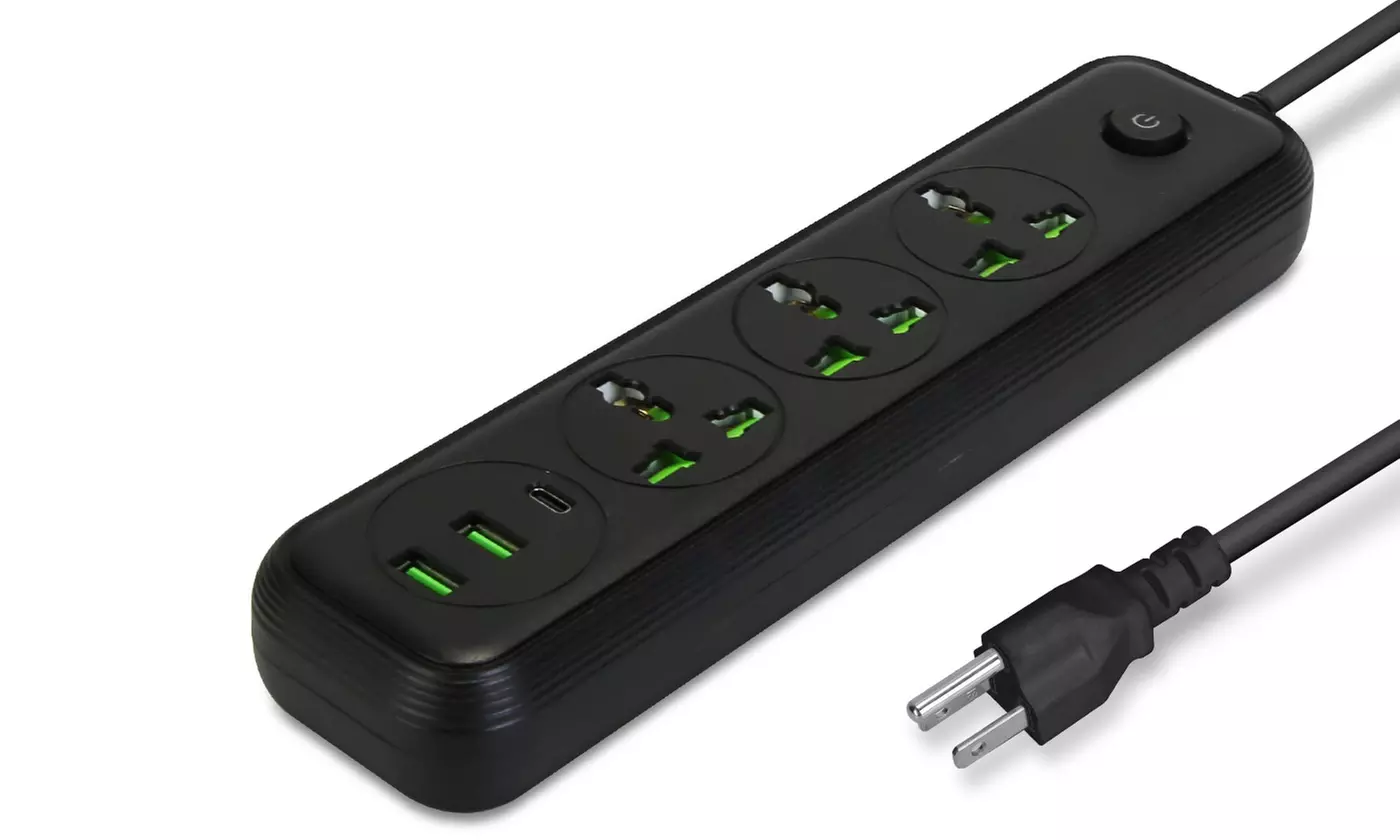 iMounTEK 2500W Power Strip with AC Outlets and USB A/C Ports (Multi-Options)