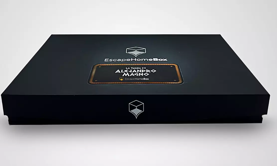 Escape room: ''La Tumba de Alejandro Magno'' con Escape Home Box