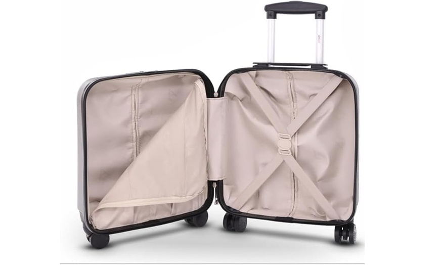 Image 5: Aerolite Cabin Luggage Suitcase 45cm x 36cm x 20cm