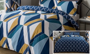 Pieridae Large Diamond Geo Reversible Duvet Sets 