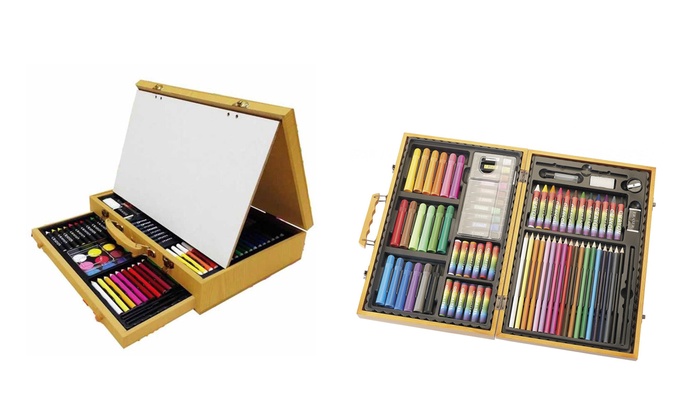 Drawing and Painting Wooden Case Groupon