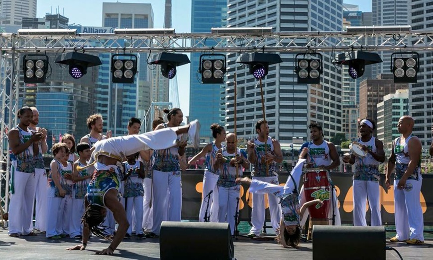 Image 1: $9 Kids Capoeira Class