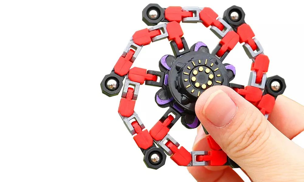 3-Pack Fidget Spinner Toys - Second Medium