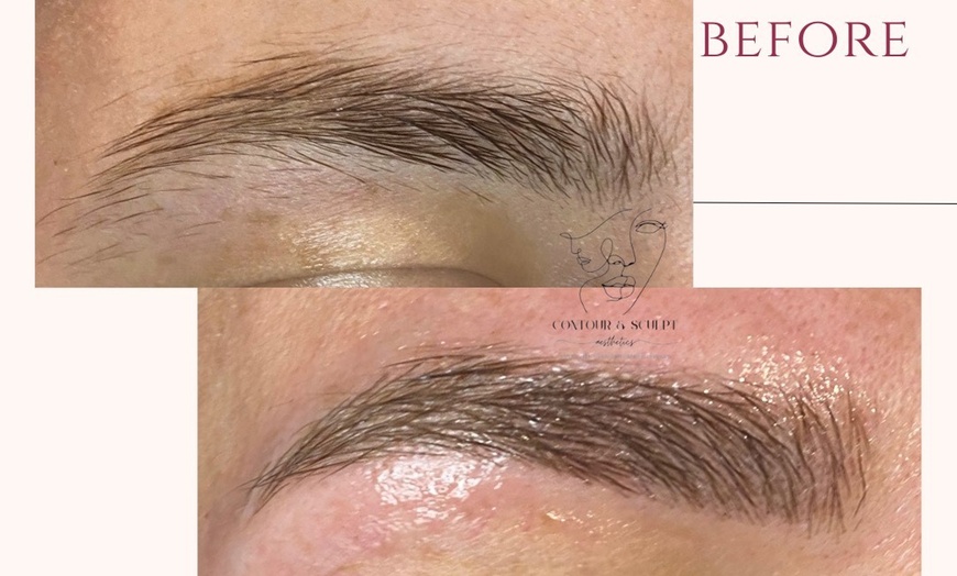 Image 3: Eyebrow Microblading, Ombre Brows, Lip Blush, or Eyeliner (+ 1 Top-up)