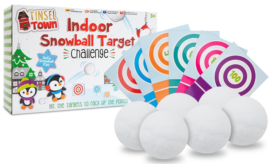 Image 1: Snowball Target Challenge Game