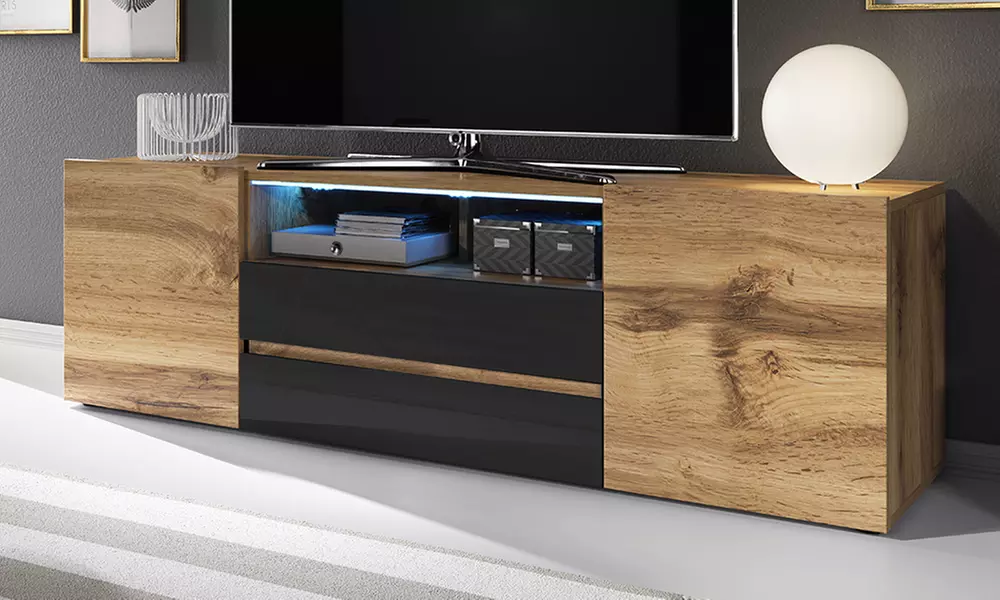 Meuble TV Bros avec éclairage LED - Primary Image