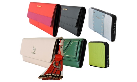 Portafogli da donna e da uomo Byblos, disponibili in vari modelli