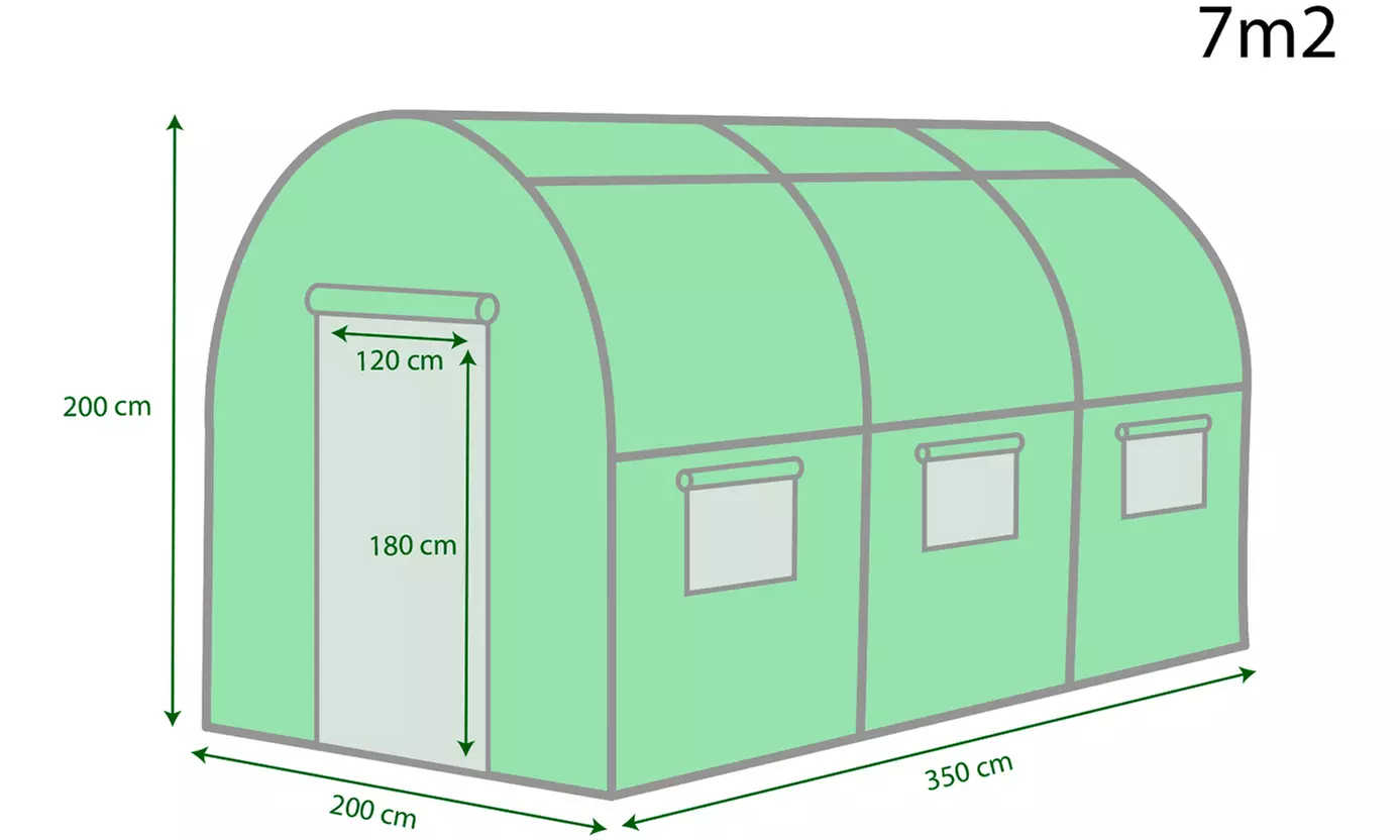 Tuinkas in formaat naar keuze
