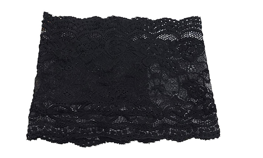 Image 7: Aquarius Flo Stash Lace Thigh Band