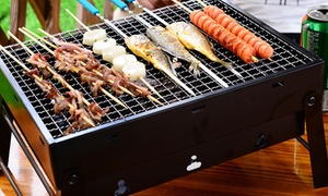 Portable Charcoal BBQ GrillBox