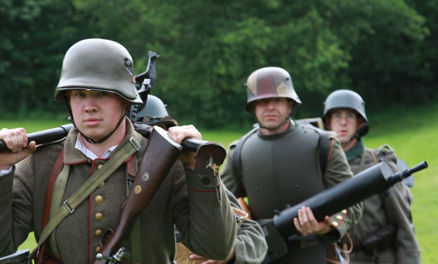 Image 6: WW1 reenactment Centenary Tanks & Tommies Event