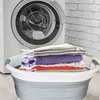 Image 1: 40L Collapsible Laundry Basket